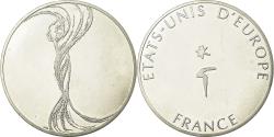 World Coins - France, Medal, Etats-Unis d'Europe, , Silvered bronze