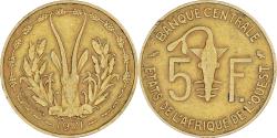 World Coins - Coin, West African States, 5 Francs, 1971