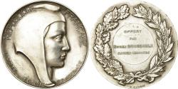 World Coins - France, Medal, Marianne, Offert par Roger Dusseaulx, Ancien Ministre, Dubois.H