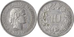 World Coins - Coin, Switzerland, 10 Rappen, 1980