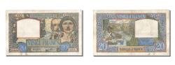 World Coins - Banknote, France, 20 Francs, 20 F 1939-1942 ''Science et Travail'', 1941