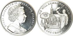 World Coins - Coin, Falkland Islands, Crown, 2014, Hôpital royal de Chelsea,