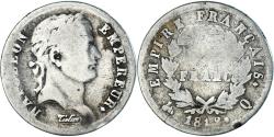 World Coins - Coin, France, Napoléon I, 1/2 Franc, 1812, Perpignan, , Silver