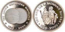 World Coins - Switzerland, Medal, 150 Ans de la Monnaie Suisse, 2000, , Copper-nickel