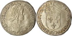 World Coins - Coin, France, Louis XIV, 1/12 Écu à la mèche longue, 1659, Aix