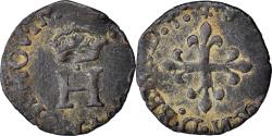 World Coins - Coin, Italy, Delfino Tizzone, Liard, 1584, Desana, , Billon