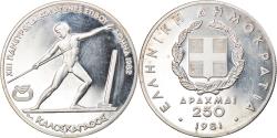 World Coins - Coin, Greece, 250 Drachmai, 1981, Proof, , Silver, KM:126