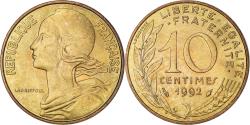 World Coins - Coin, France, Marianne, 10 Centimes, 1992, Paris, , Aluminum-Bronze