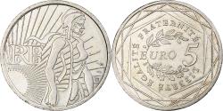 World Coins - France, 5 Euro, Semeuse, 2008, Pessac, Silver, , KM:1534