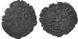 World Coins - France, François Ier, Double tournois du Dauphiné, Cremieu, , Billon