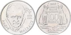 World Coins - France, 100 Francs, André Malraux, 1997, Silver, , Gadoury:954, KM:1188