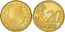 World Coins - Luxembourg, 20 Euro Cent, 2003, Utrecht, Nordic gold,