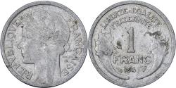 World Coins - France, Franc, Morlon, 1941, Paris, Aluminum, , Gadoury:473, KM:885a.1