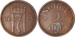 World Coins - Coin, Norway, 2 Öre, 1955