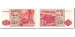 World Coins - Banknote, Spain, 2000 Pesetas, 1980, 1980-07-22, KM:159, UNC(65-70)