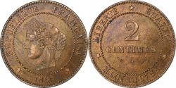 World Coins - France, 2 Centimes, Cérès, 1895, Paris, Bronze, , Gadoury:105
