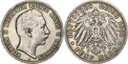 World Coins - German States, Prussia., Wilhelm II, 5 Mark, 1902, Berlin, Silver,