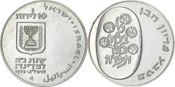 World Coins - Israel, 10 Lirot, 1973, Jerusalem, Silver, , KM:70.1