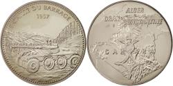 World Coins - France, Medal, Guerre d'Algérie, Bataille de Barrage, History,