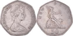 World Coins - Coin, Great Britain, Elizabeth II, 50 New Pence, 1969, , Copper-nickel