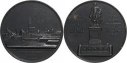 World Coins - France, Medal, Statue du Général Kleber, Strasbourg, 1840, Tin-Bronze