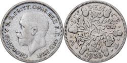 World Coins - Great Britain, George V, 6 Pence, 1933, Silver, , KM:832