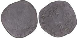 World Coins - Coin, FRENCH STATES, Franche-Comté, Albert & Isabella, 2 Deniers, 1614, Dole