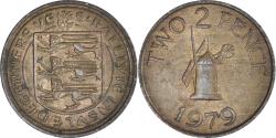 World Coins - Coin, Guernsey, 2 Pence, 1979