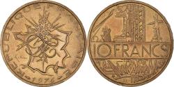 World Coins - Coin, France, Mathieu, 10 Francs, 1976, Tranche A, , Nickel-brass