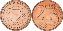 World Coins - Netherlands, 2 Euro Cent, 2012, Utrecht, , Copper Plated Steel, KM:235