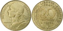 World Coins - France, 20 Centimes, Marianne, 1995, Pessac, Aluminum-Bronze, , KM:930