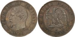 World Coins - Coin, France, Napoleon III, Napoléon III, 2 Centimes, 1856, Strasbourg