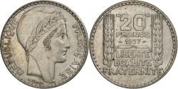World Coins - France, 20 Francs, Turin, 1937, Paris, Silver, , Gadoury:852, KM:879