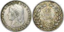 World Coins - Coin, Netherlands, Wilhelmina I, 25 Cents, 1894, , Silver, KM:115
