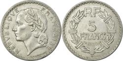 World Coins - Coin, France, Lavrillier, 5 Francs, 1945, Beaumont - Le Roger,