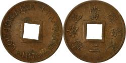 World Coins - Coin, FRENCH COCHIN CHINA, 2 Sapeque, 1879, Paris, , Bronze, KM:2