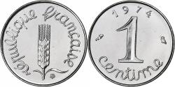 World Coins - France, Centime, Épi, 1974, Paris, série FDC, Stainless Steel,