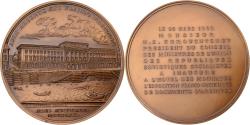 World Coins - France, Medal, Inauguration de l'Exposition Franco-Soviétique par Krouchtchev