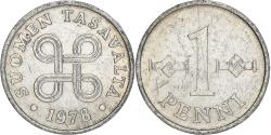 World Coins - Coin, Finland, Penni, 1978, , Aluminum, KM:44a