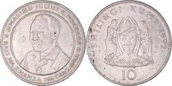 World Coins - Coin, Tanzania, 10 Shilingi, 1992, , Nickel Clad Steel, KM:20a.2