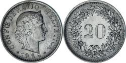 World Coins - Coin, Switzerland, 20 Rappen, 1969, Bern, , Copper-nickel, KM:29a