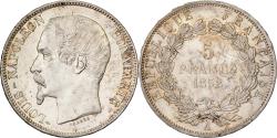 World Coins - France, Louis-Napoléon Bonaparte, 5 Francs, 1852, Paris, Silver,