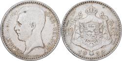 World Coins - Belgium, Albert I, 20 Francs, 20 Frank, 1934, Tranche B, Silver,