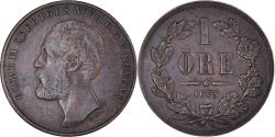 World Coins - Coin, Sweden, Oscar II, Ore, 1873, , Bronze, KM:728