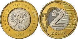 World Coins - Poland, 2 Zlote, 2007, Warsaw, Bi-Metallic, , KM:283