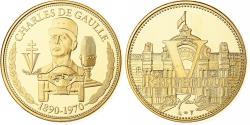 World Coins - France, Medal, Charles de Gaulle, Vème république, Copper-nickel, Proof