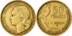 World Coins - Coin, France, Guiraud, 50 Francs, 1954, Beaumont - Le Roger,