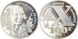 World Coins - Coin, France, Gaspard MONGE, 100 Francs, 1998, Proof, , Silver