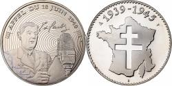 World Coins - France, Medal, Seconde Guerre Mondiale, L'appel du 18 juin 1940, Copper-nickel