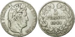 World Coins - Coin, France, Louis-Philippe, 5 Francs, 1841, Rouen, , Silver